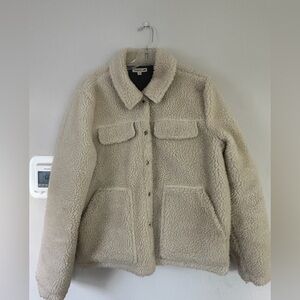Toad&Co Cream Teddy Jacket